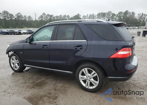 2012 Mercedes-Benz Ml 350 4Matic из США, поврежденный, VIN 4JGDA5HB5CA059864